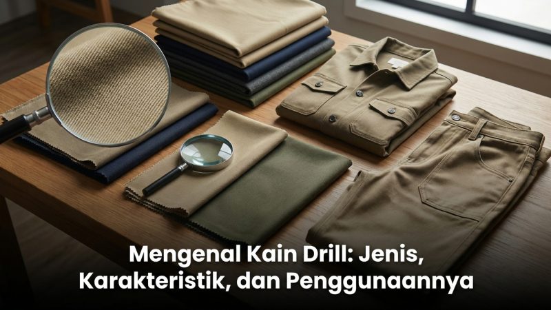 Mengenal Kain Drill Jenis Karakteristik dan Penggunaannya