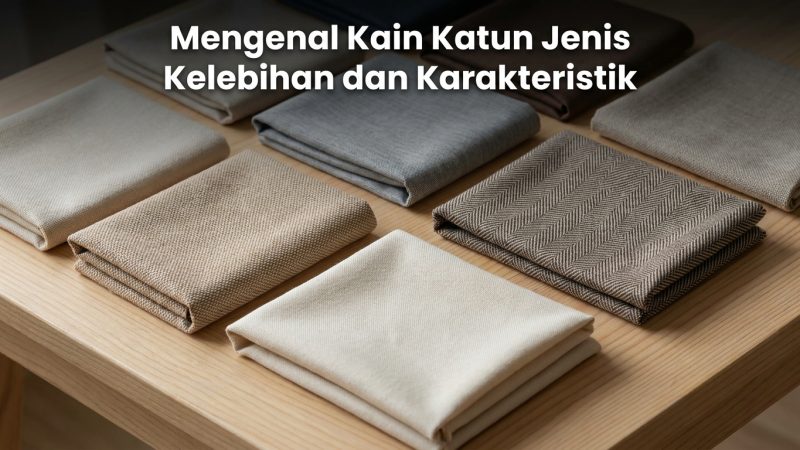 Mengenal Kain Katun Jenis Kelebihan dan Karakteristik