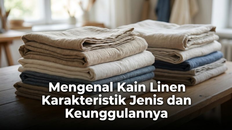 Mengenal Kain Linen Karakteristik Jenis dan Keunggulannya