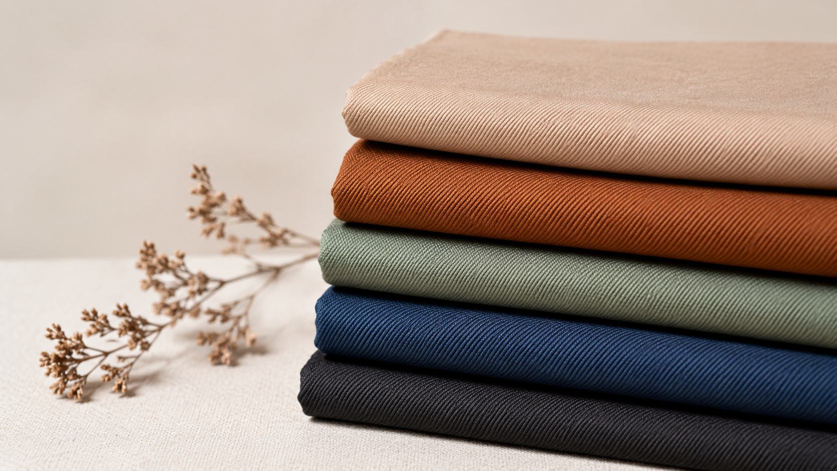 Struktur Tenunan Diagonal dan Karakteristik Kain Twill